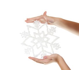 snowflake in your hand