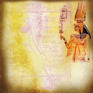 Ancient Egypt wallpaper with Queen Nefertari