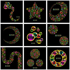 Colorful abstract background.