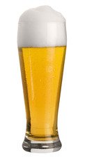 glass of wheat beer