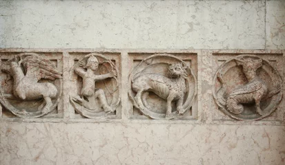 Fototapete Medieval bas-relief © vali_111