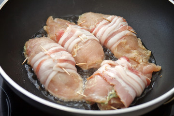 fried meat