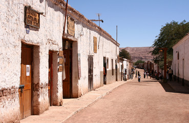 Fototapeta na wymiar San Pedro de Atacama