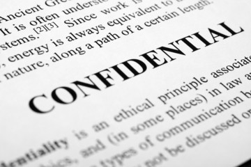 Fototapeta premium Confidential