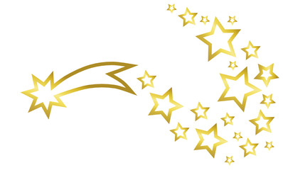 shooting star with star dust © Ellie Nator