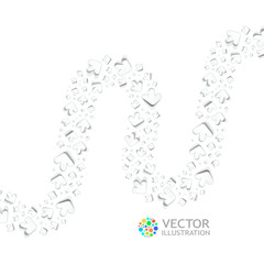 Arrows. Abstract illustration.