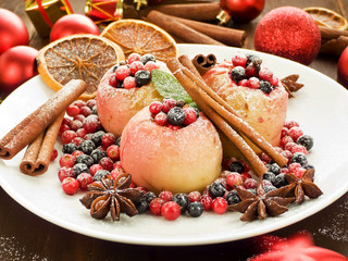Baked apples