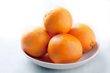 Bowl of oranges