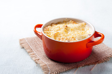 Potato gratin with béchamel