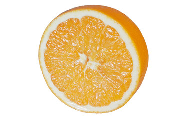 yellow orange, sliced