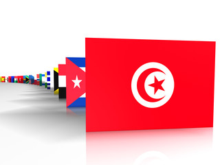BANDIERA TUNISIA