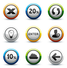 icône bouton internet