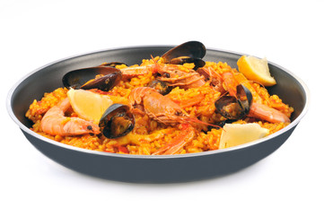Paella de marisco