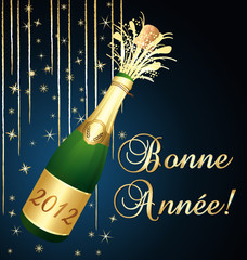 2012 Bonne année ! Format carte.