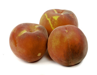 Ripe peach fruit