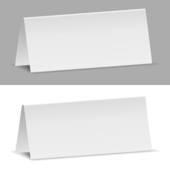 Vector Paper Banners, Transparent Shadow