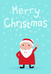 Santa Claus Christmas card