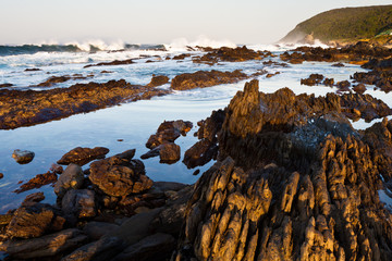 Rocky coastline