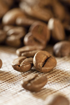 Coffee Beans Close-Up