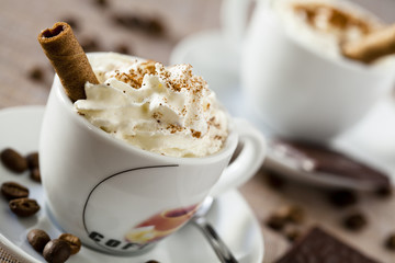 Coffe Cup and Sweets
