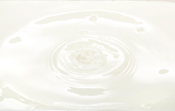 Milk waves background. Form my breakfast series