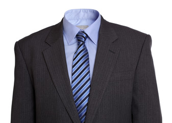 Empty business suit