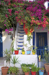 Fototapeta na wymiar Grecki dom w Myrtos, Crete