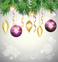 Christmas Decoration Background