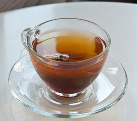 cup of hot tea