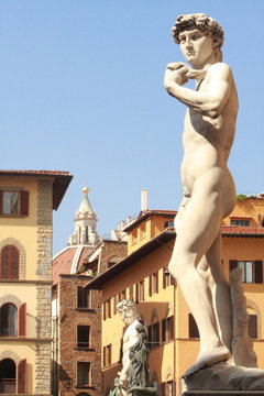 Florenz, David, Michelangelo, Toskana, Italien