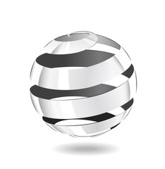 A steel ball.