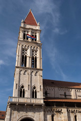 Obraz premium beautiful trogir cathedral
