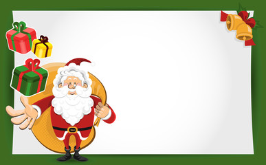 Santa Claus Christmas Greeting Card
