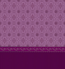 vintage wallpaper with arabesques