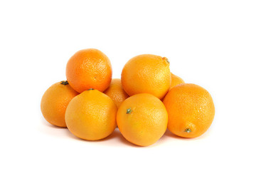 Tangerines On White