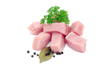 meat with parsley