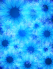 Blue energy light background