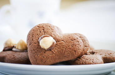 cookies in shape of heart
