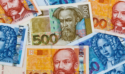 Kuna - Währung aus Kroatien - obrazy, fototapety, plakaty