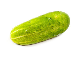 Cucumber isolated on white background