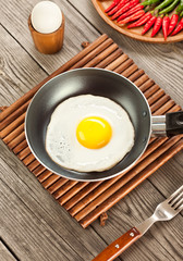 fried eggs