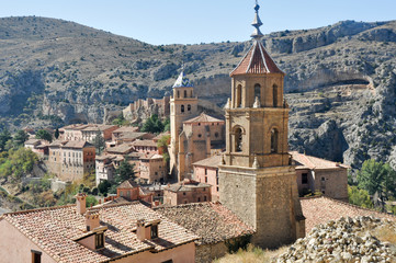 Fototapeta na wymiar Albarracin, medieval town of Teruel, Spain