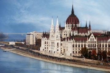 Obraz premium Budapest Parliament