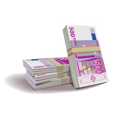 Euro banknotes vector illustration, financial theme - 37068517