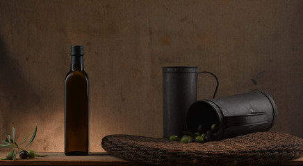 traditional olive oil atmosphere