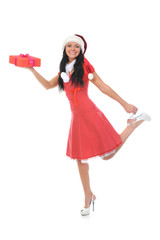 Christmas Smiling Woman