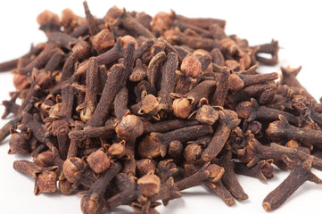 cloves isolated on white