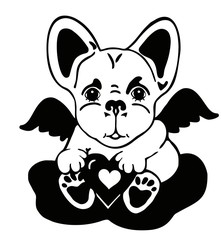 French Bulldog Angel