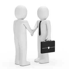 business man handshake