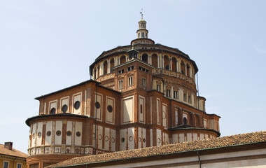 Church of Santa Maria delle Grazie in Milan .